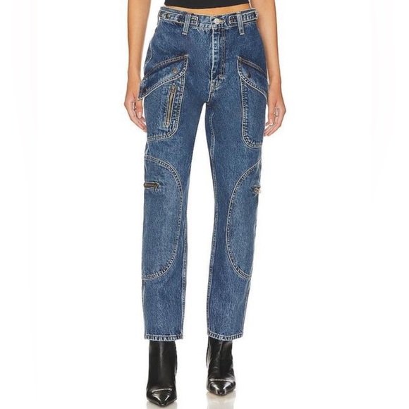 Orginal Racer Taper in Speedway RE/DONE Women’s jeans size 26 - Picture 3 of 10